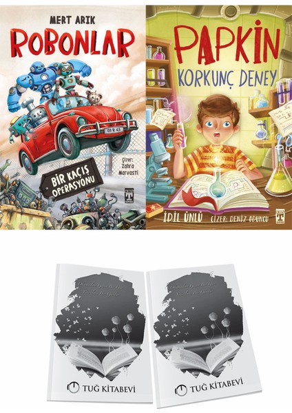 Robonlar ve Papkin Korkunç Deney + Hediyeli