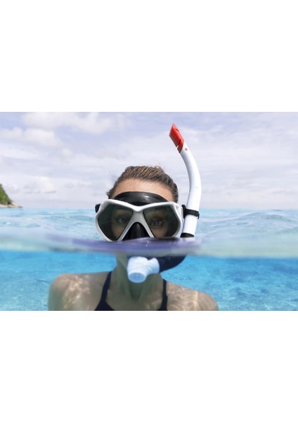 Bestway Maske ve Snorkel Temp Slikon 24069 Beyaz modelleri