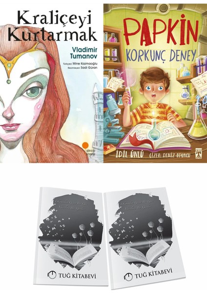 Kraliçeyi Kurtarmak ve Papkin Korkunç Deney + Hediyeli