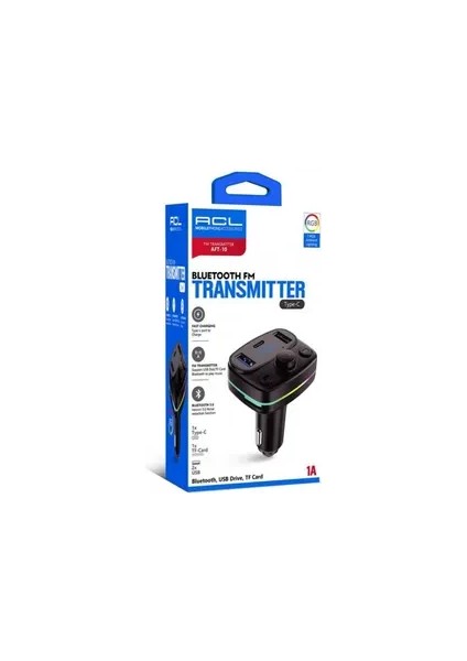 Aft-10 Wireless, 1A 2xusb, Tf Kartlı Type-C, Rgb Işıklı Fm Transmitter modelleri