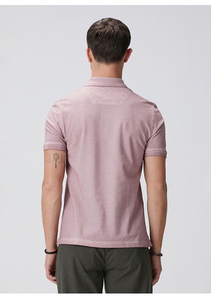 Pembe Erkek Slim Fit T-Shirt 1094339 indirimleri