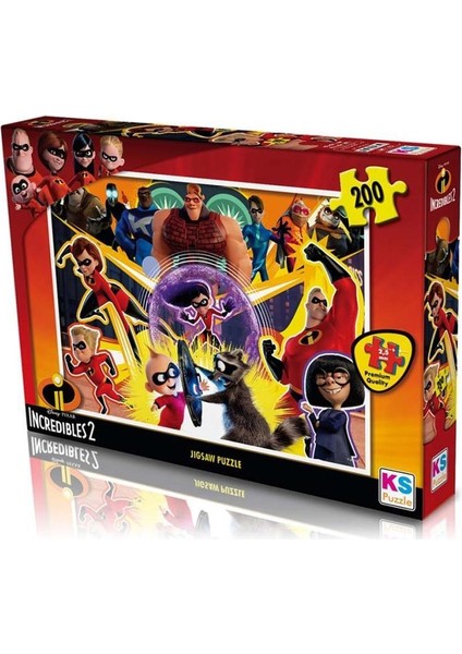 Nessiworld Ks Incredibles 2 Puzzle 200 Parça fiyatları