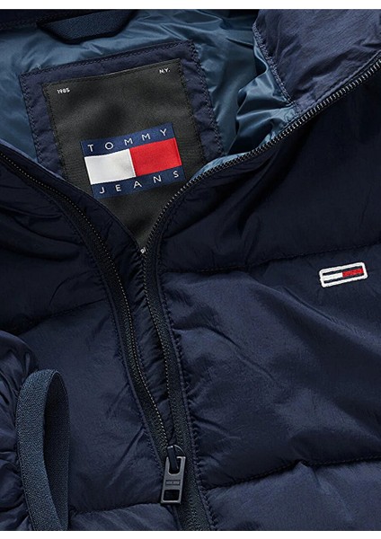 Packable Dik Yaka Lacivert Erkek Mont DM0DM20686C1G fiyatları
