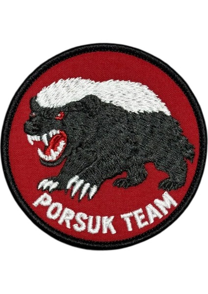 Porsuk Team Nakış Patch Peç - 8 cm