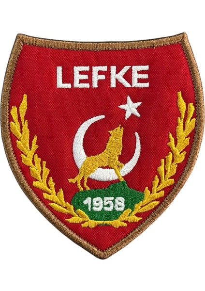 Tmt Lefke Sancağı Patch Peç - 9 cm