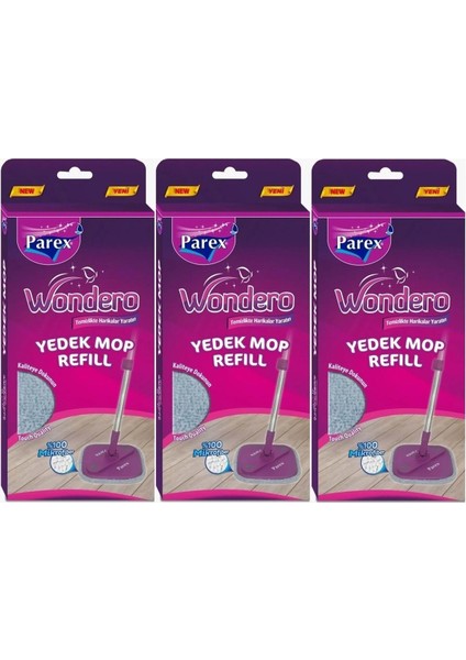 Yedek Paspas Mop Refill Seti, Temizlik Için Pratik ve Ekonomik Çözüm