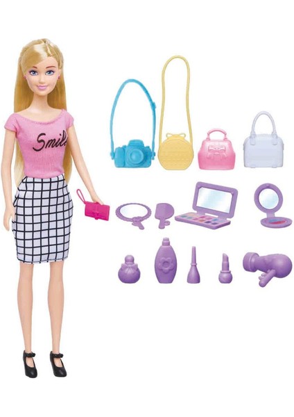 Alisha Fashion Aksesuarlı Bebek Seti ile Şıklık Oyuna Dönüşüyor! fırsatları