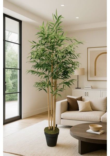 Yapay Ağaç Dekoratif Bambu 180 cm 6 Dallı