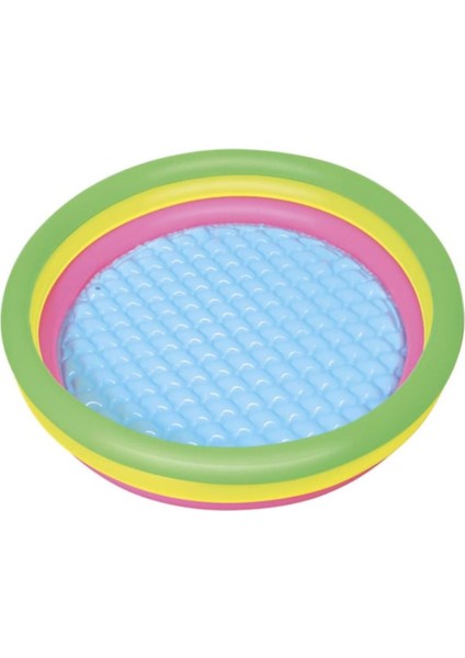 3 Bölmeli Şişme Havuz, 102 x 25 Cm, Eğlenceli ve Renkli Yaz Aktiviteleri modelleri