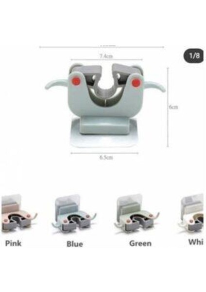 Beyaz Çok Amaçlı Temizlik Araçları Asma Rafı, Pratik ve Şık Tasarım fiyatları