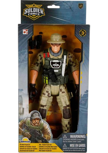 Büyük Maceralara Büyük Figür: Soldier Force Asker Figür 32 cm indirimleri