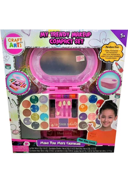 My Trendy Makeup Compact Set - Çocuk Makyaj Seti 5+ Yaş