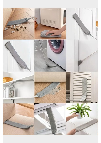 Esnek Mikrofiber Mop ve Yedekli Toz Toplayıcı, Pratik Temizlik Aracı fırsatları