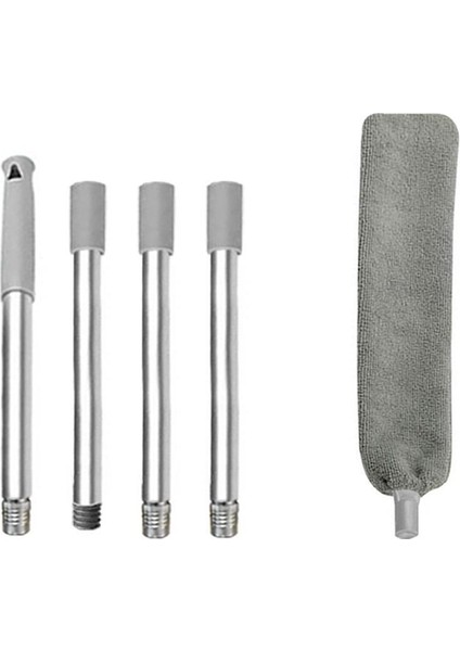 Esnek Mikrofiber Mop ve Yedekli Toz Toplayıcı, Pratik Temizlik Aracı