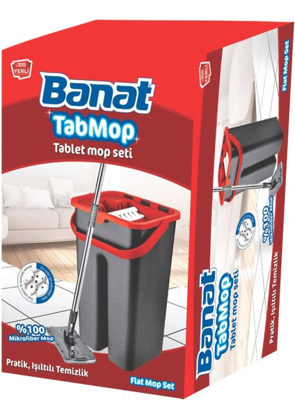 Pratik ve Temizliğe Uygun Çok Parçalı Temizlik Seti