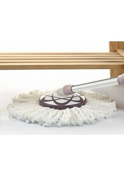 Yedek Mikrofiber Mop Bezi TP-855, Temizlik Için Uygun, Beyaz Renk