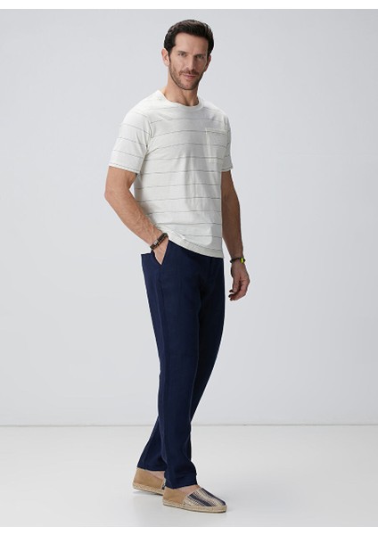 Lacivert Erkek Comfort Fit T-Shirt 1094370 modelleri