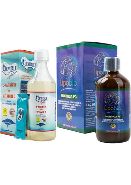 Devitale Splus 500 ml + Lipobio Moringa Pc 500 ml