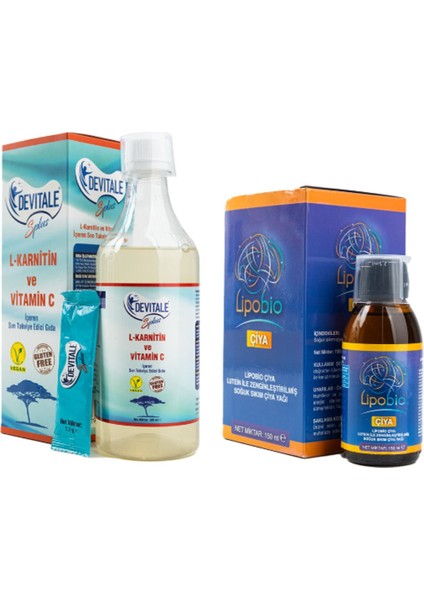 Devitale Splus 500 ml + Lipobio Çiya 100 ml