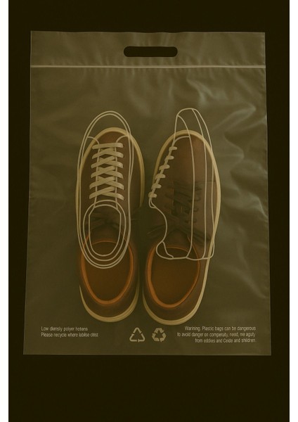 Şeffaf 3 Adet Ayakkabı Ambalaj Çantası Ayakkabı Taşıma Poşeti 44X50 cm fiyatları