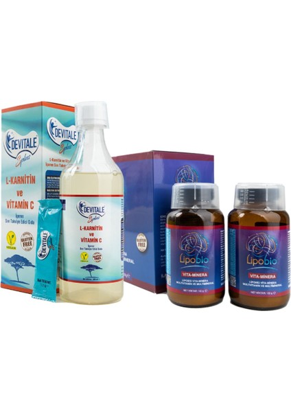 Devitale Splus 500 ml Lipobio Vita-Minera 2 x 150 Mg