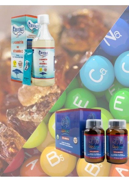 Devitale Splus 500 ml Lipobio Vita-Minera 2 x 150 Mg fırsatları