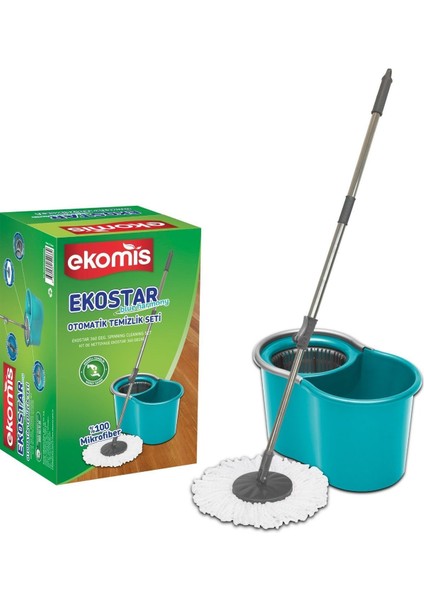 Mavi Renkli Temizlik Seti, Hijyen ve Ferahlık Için Ideal Seçenek