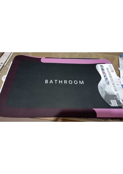 Su Emici Paspas Kaymaz Tabanlı 40X60, 3,5 Mm, Ev ve Banyo Kullanımı Için Ideal fiyatları