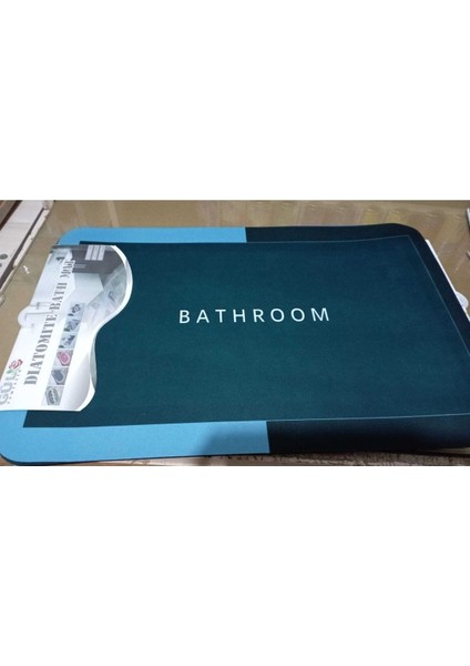 Su Emici Paspas Kaymaz Tabanlı 40X60, 3,5 Mm, Ev ve Banyo Kullanımı Için Ideal