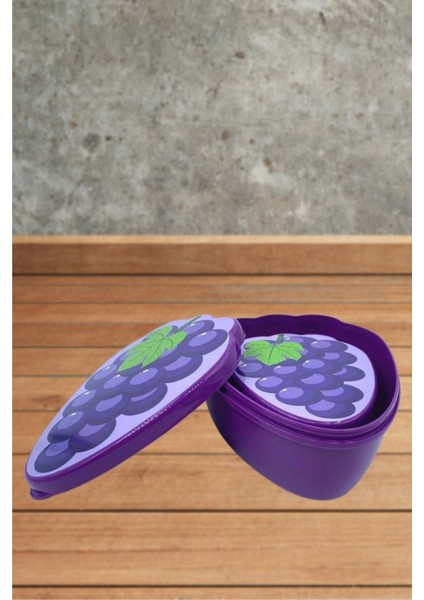 Iki'li Iç Içe Geçebilen Renkli Saklama ve Beslenme Kabı Seti (550 ml + 250 Ml) fiyatları