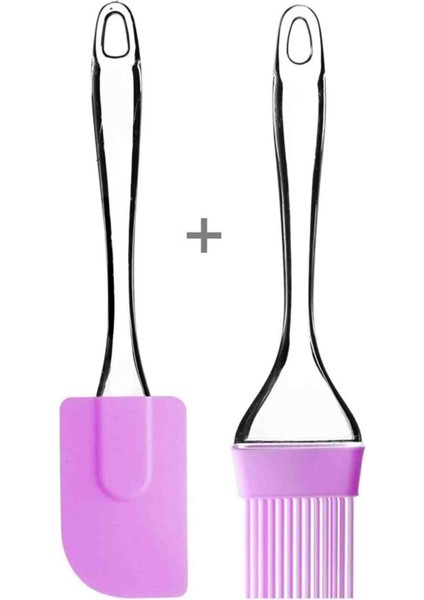 Hamur Açma Matı + Çelik Hamur Kesme Spatulası + Silikon Yumurta Fırçası ve Spatula 2'li Set fiyatları