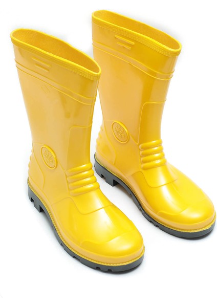 Erkek Kısa Pvc Su Geçirmez Içi Ince Astarlı Iş Çizme modelleri