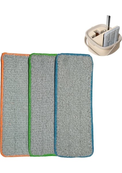 3'lü Mikrofiber Temizlik Bezi Seti, Hafif ve Yumuşak Çok Amaçlı Bezler