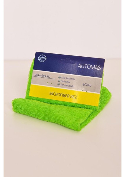 Yüksek Emicilikli Mikrofiber Temizlik Bezi, Parlak ve Hijyenik Yüzeyler Için