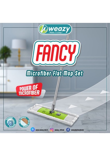 Yüksek Kaliteli Mikrofiber Yer Temizlik Sistemi, Kolay ve Hızlı Temizlik Için fiyatları