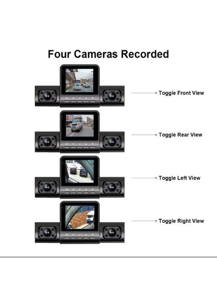 Yüksek Çözünürlüklü Araç Içi Kamera - Gelişmiş Sürüş Kayıt Sistemi modelleri