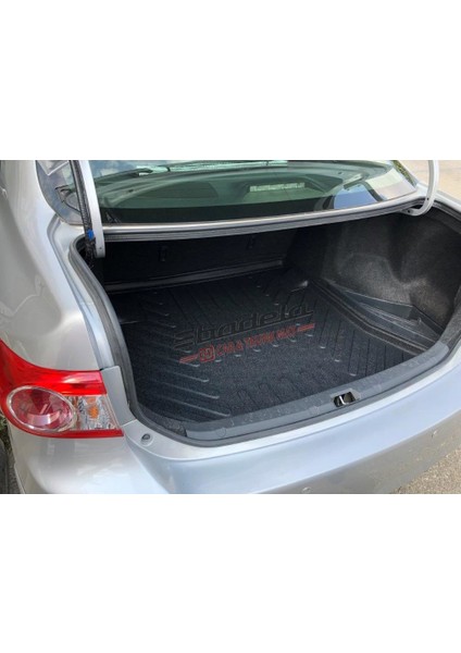 2009 Toyota Corolla Sedan 3D Kauçuk Bagaj Havuzu