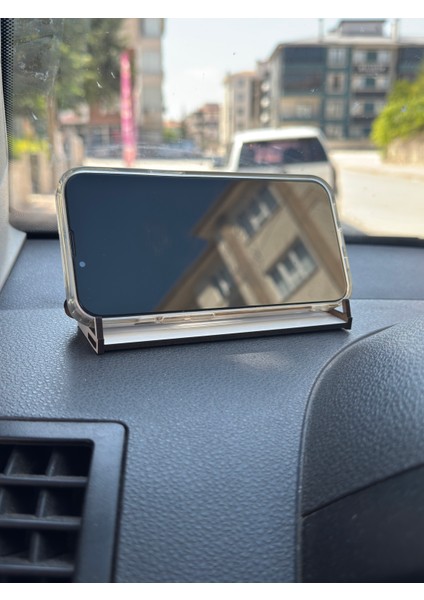Çok Amaçlı Araç Içi Ahşap Telefon Tutucu ve Iletişim Numaratörlüğü