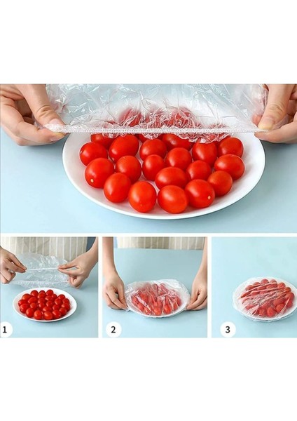 Pratik ve Tazelik Koruyan 50'li Tabak ve Tencere Bonesi Seti, Dayanıklı Örtü ile modelleri