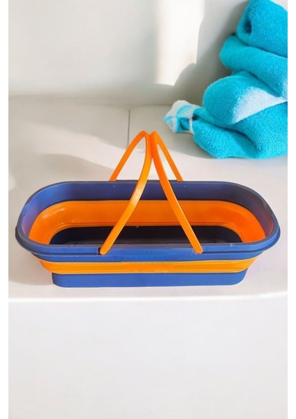 Katlanabilir Tekerlekli Renkli Temizlik Kovası, Pratik ve Ergonomik Kullanım fiyatları