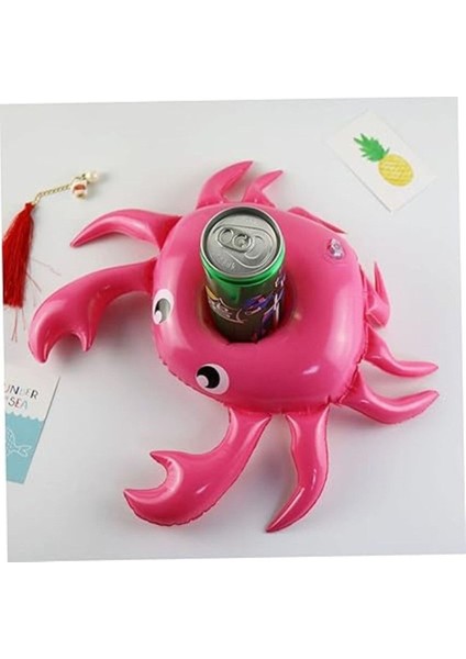 Pembe Yengeç Havuz Oyuncağı ve Bardak Tutucu, Eğlenceli ve Şık Tasarım fiyatları