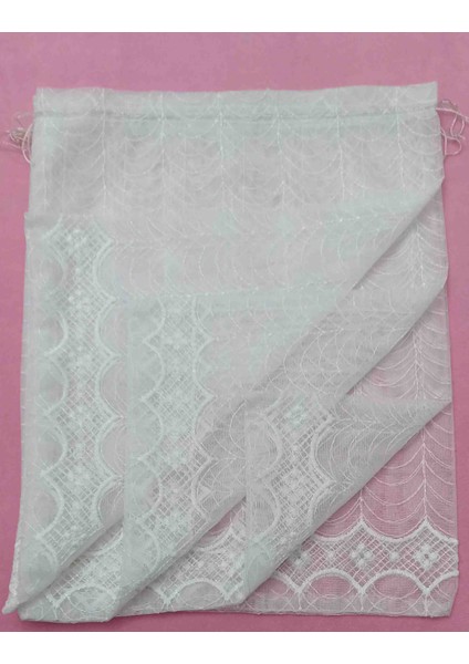 Desenli Tül Kese 37*46 cm Ebatında 3 Adettir Hediyelik Bohçalık Çeyizlik indirimleri
