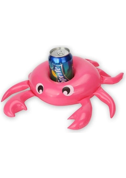 Pembe Yengeç Havuz Oyuncağı ve Bardak Tutucu, Eğlenceli ve Şık Tasarım modelleri