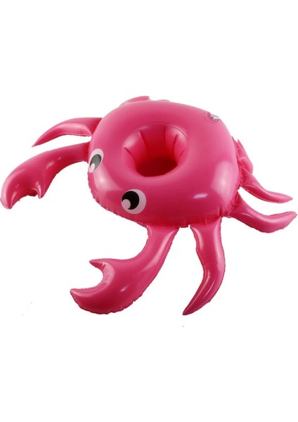 Pembe Yengeç Havuz Oyuncağı ve Bardak Tutucu, Eğlenceli ve Şık Tasarım fırsatları