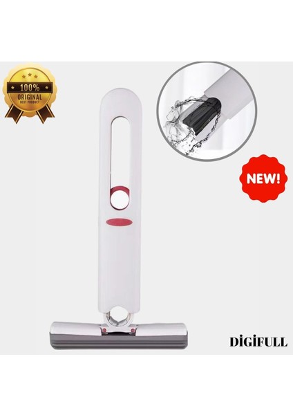 Pratik Süngerli El Mop, Cam, Banyo ve Mutfak Için Kullanışlı Mini Mopp