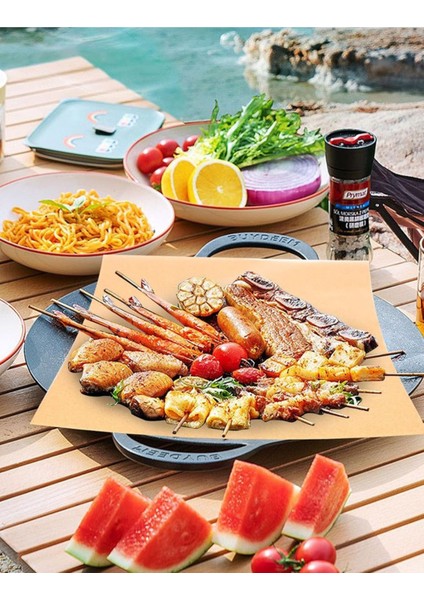 100 Adet 25X35 Kraft Kalın Sunum Kağıdı (Fırında Kullanılmaz) Servis Kağıdı Yağlı Kağıt indirimleri