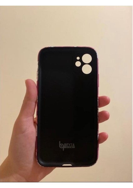 IPHONE 12 Pro Max Pembe Renk Digital Baskılı Kaliteli Silikon Telefon Kılıfı fiyatları