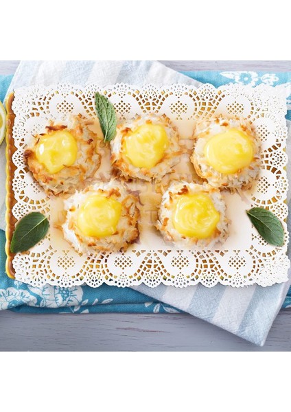 50 Adet Dikdörtgen Kullanat Dantel Kağıt Sunumluk Çok Amaçlı Kağıt Servis Altlığı – 26X37 cm
