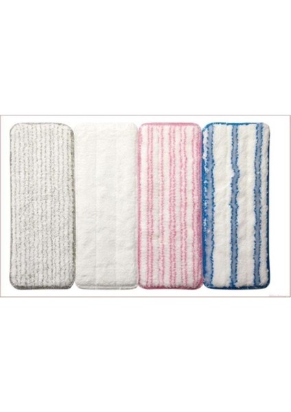 Yumuşak ve Dayanıklı Ahmet Mop Yedek Bez 4'lü Set, Hijyenik Temizlik Sağlar.