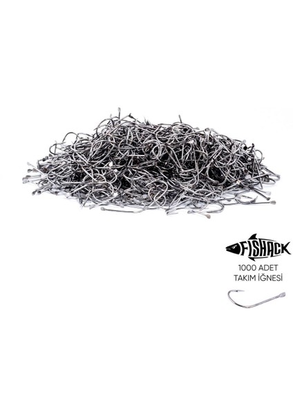 Olta Iğnesi - Fishack 505 - No: 1 (1000'LI Paket)